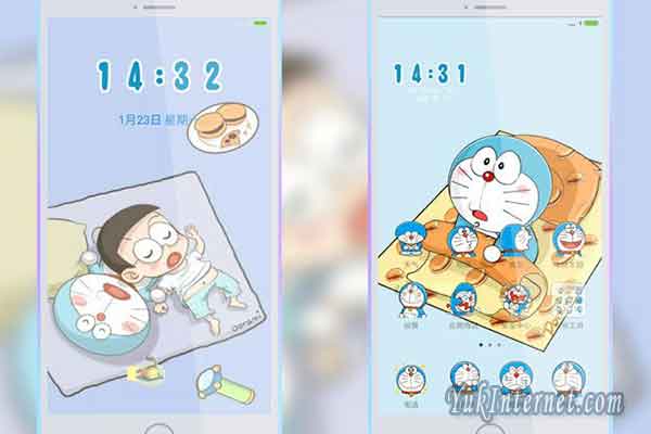Detail Go Launcher Tema Doraemon Nomer 42