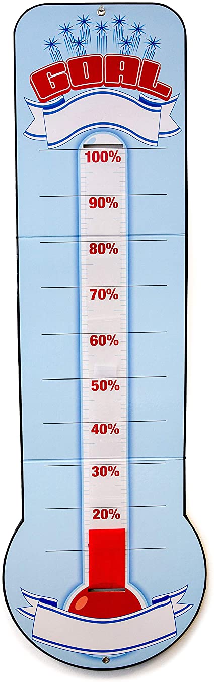 Goal Thermometer Poster - KibrisPDR