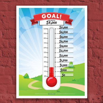 Detail Goal Thermometer Poster Nomer 4