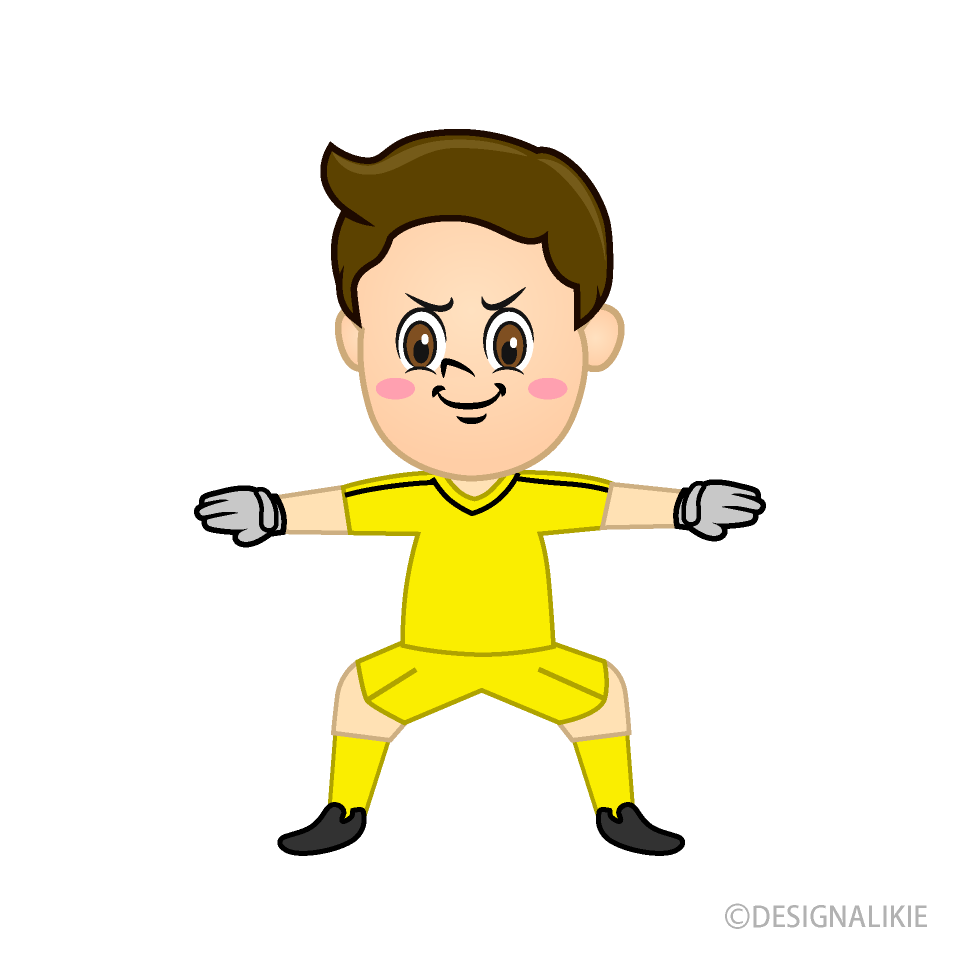 Detail Goalkeeper Clipart Nomer 4