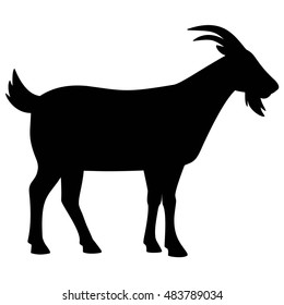 Goat Clipart Silhouette - KibrisPDR