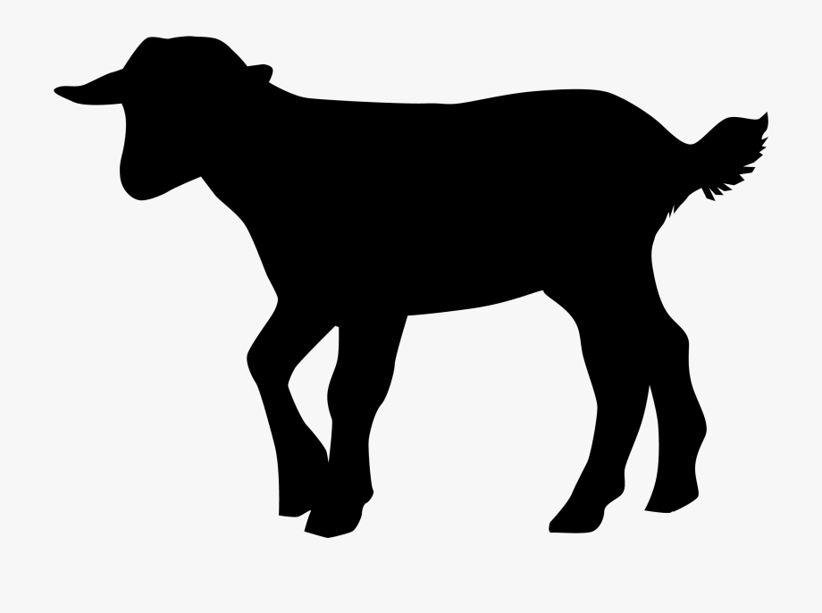 Detail Goat Clipart Silhouette Nomer 12