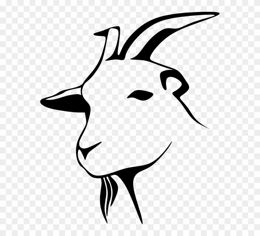 Detail Goat Clipart Silhouette Nomer 21