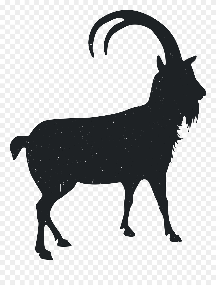 Detail Goat Clipart Silhouette Nomer 50