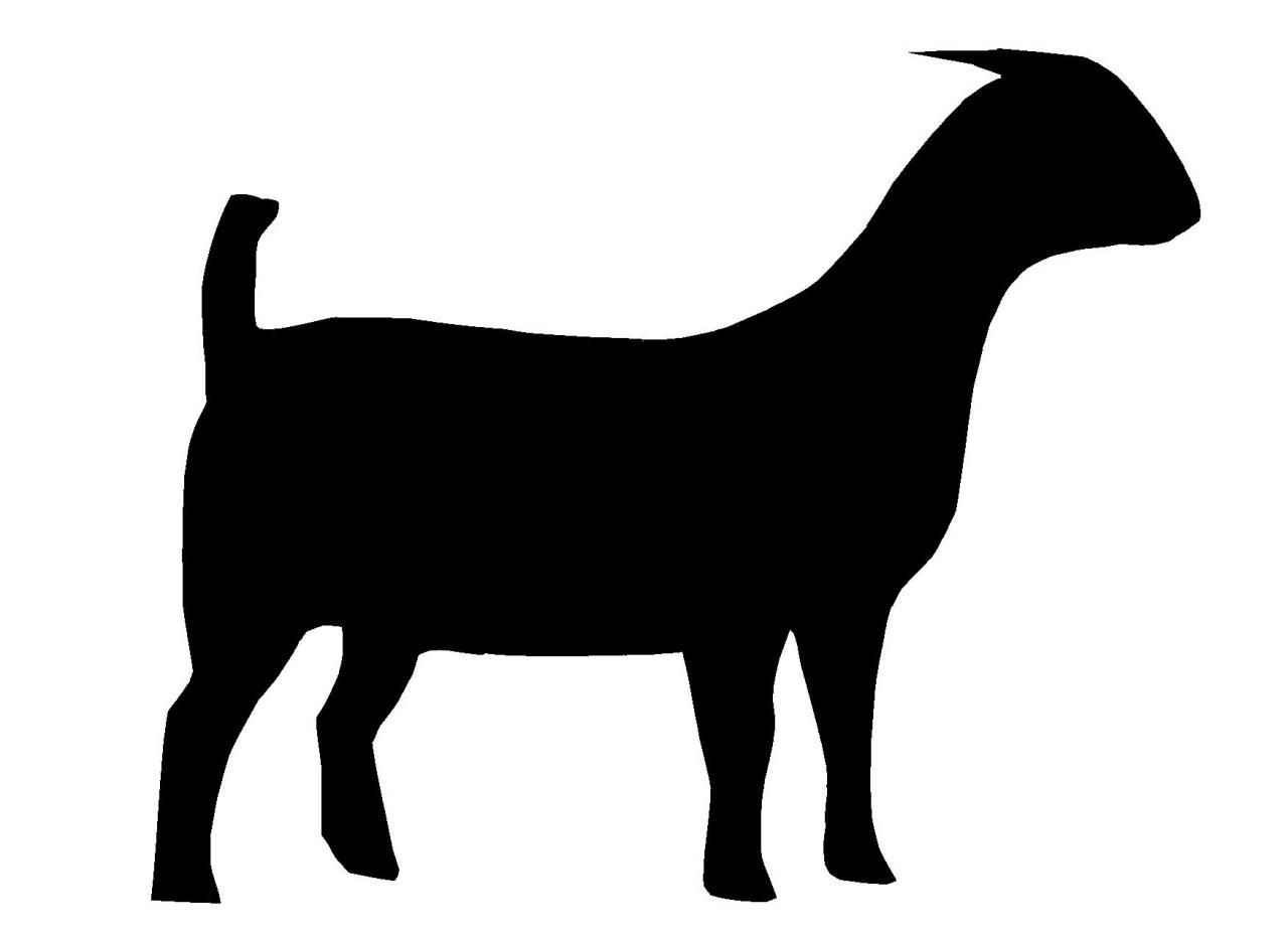 Detail Goat Clipart Silhouette Nomer 7