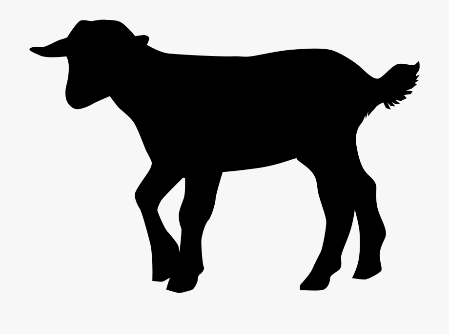 Detail Goat Silhouette Clip Art Nomer 12