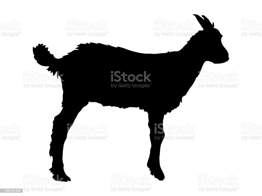 Detail Goat Silhouette Clip Art Nomer 30