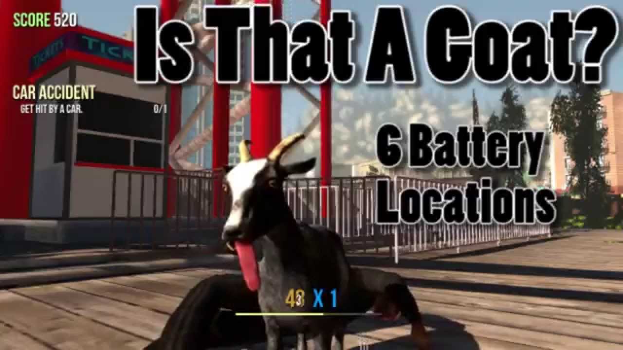 Detail Goat Simulator Battery Locations Nomer 4