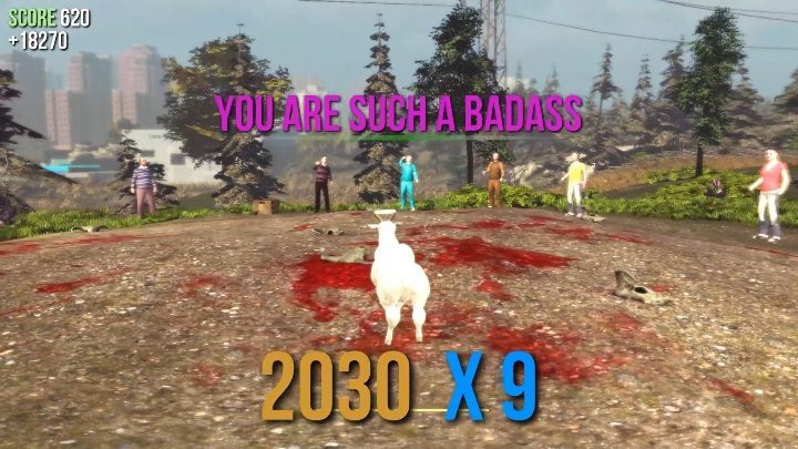 Detail Goat Simulator How To Get Angel Goat Nomer 20