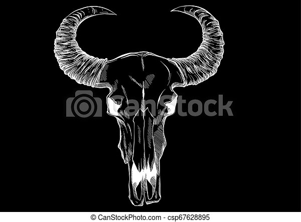 Detail Goat Skull Clipart Nomer 55