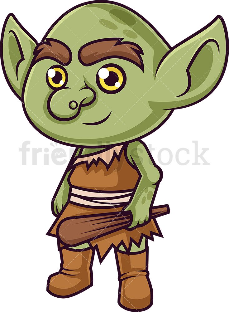 Detail Goblin Clipart Nomer 6