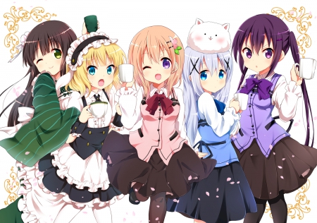 Detail Gochuumon Wa Usagi Desu Ka Wallpaper Hd Nomer 12