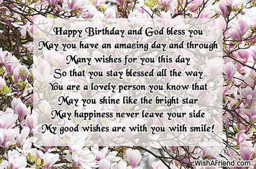 Detail God Bless You On Your Birthday Quotes Nomer 13