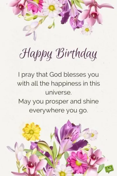 Detail God Bless You On Your Birthday Quotes Nomer 42