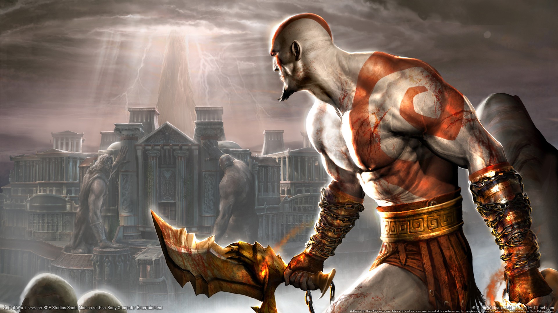 Detail God Of War 2 Wallpaper Nomer 11