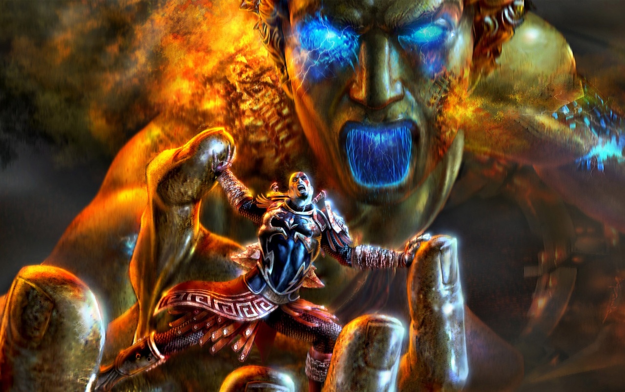 Detail God Of War 2 Wallpaper Nomer 14