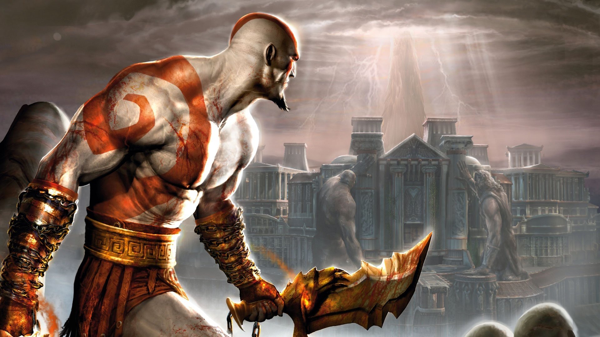 Detail God Of War 2 Wallpaper Nomer 16