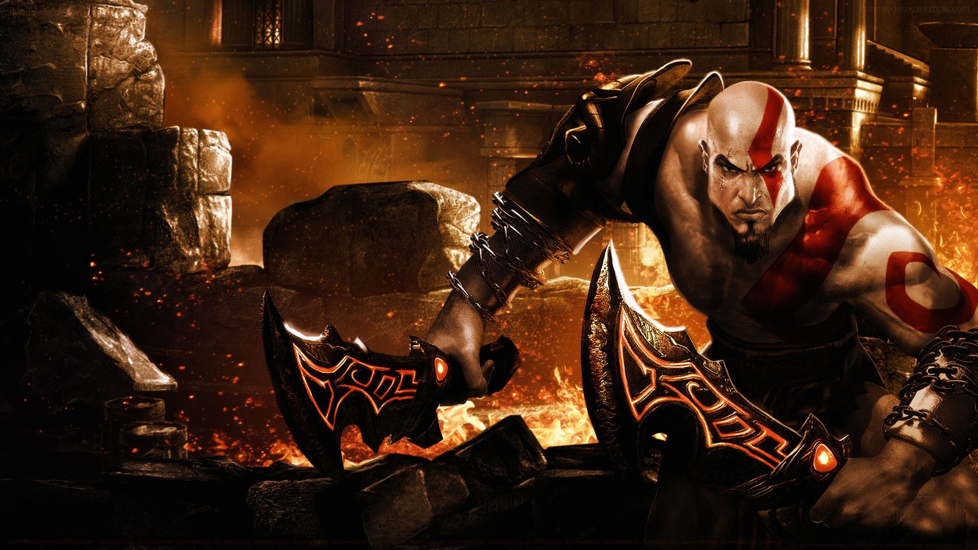 Detail God Of War 2 Wallpaper Nomer 19