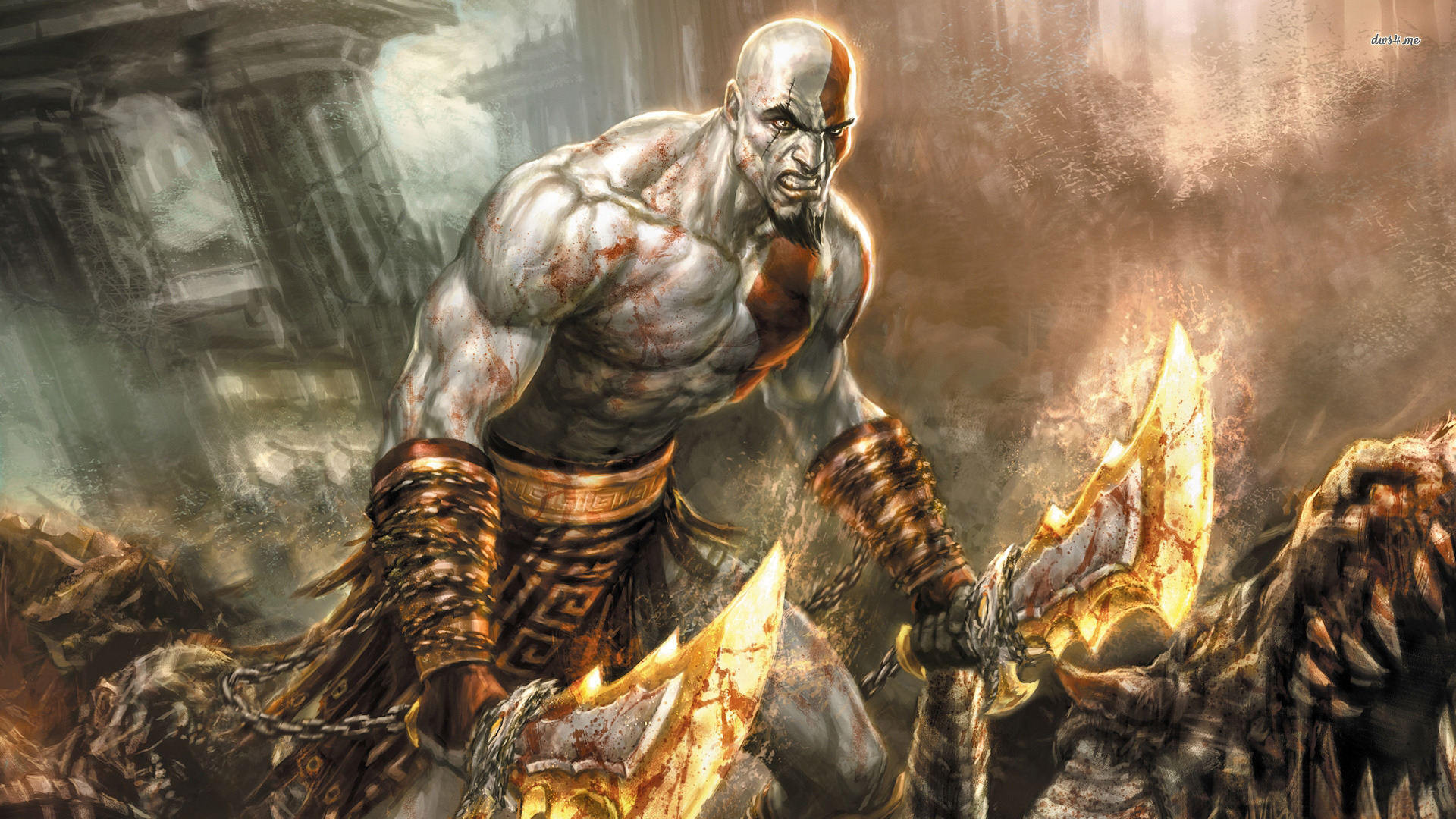 Detail God Of War 2 Wallpaper Nomer 35