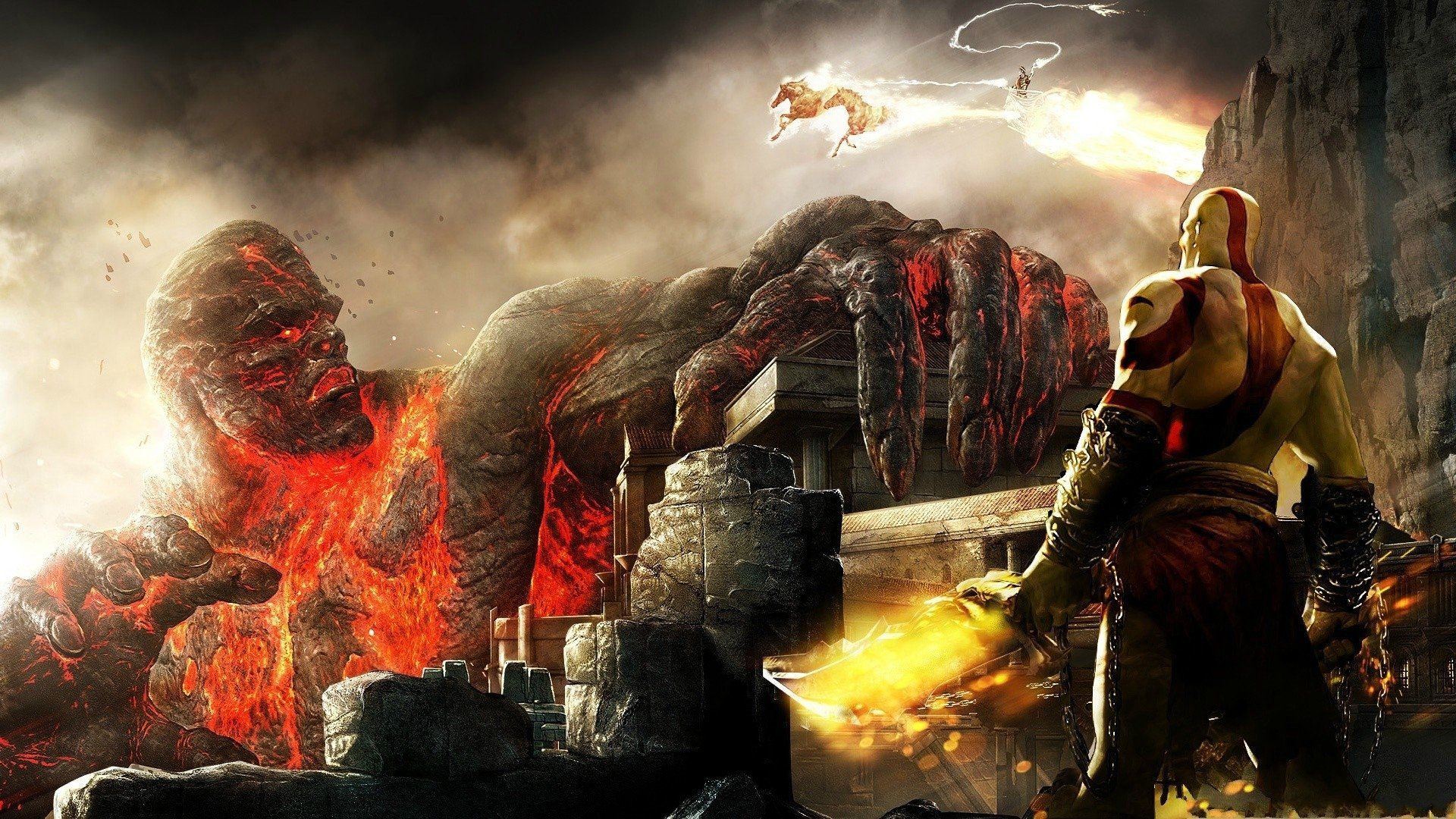 Detail God Of War 3 Wallpaper Nomer 15