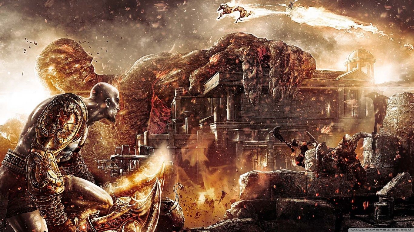 Detail God Of War 3 Wallpaper Nomer 7