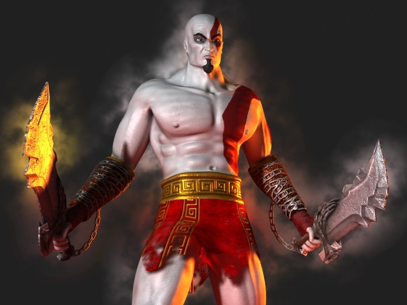 Detail God Of War 3d Game Nomer 3