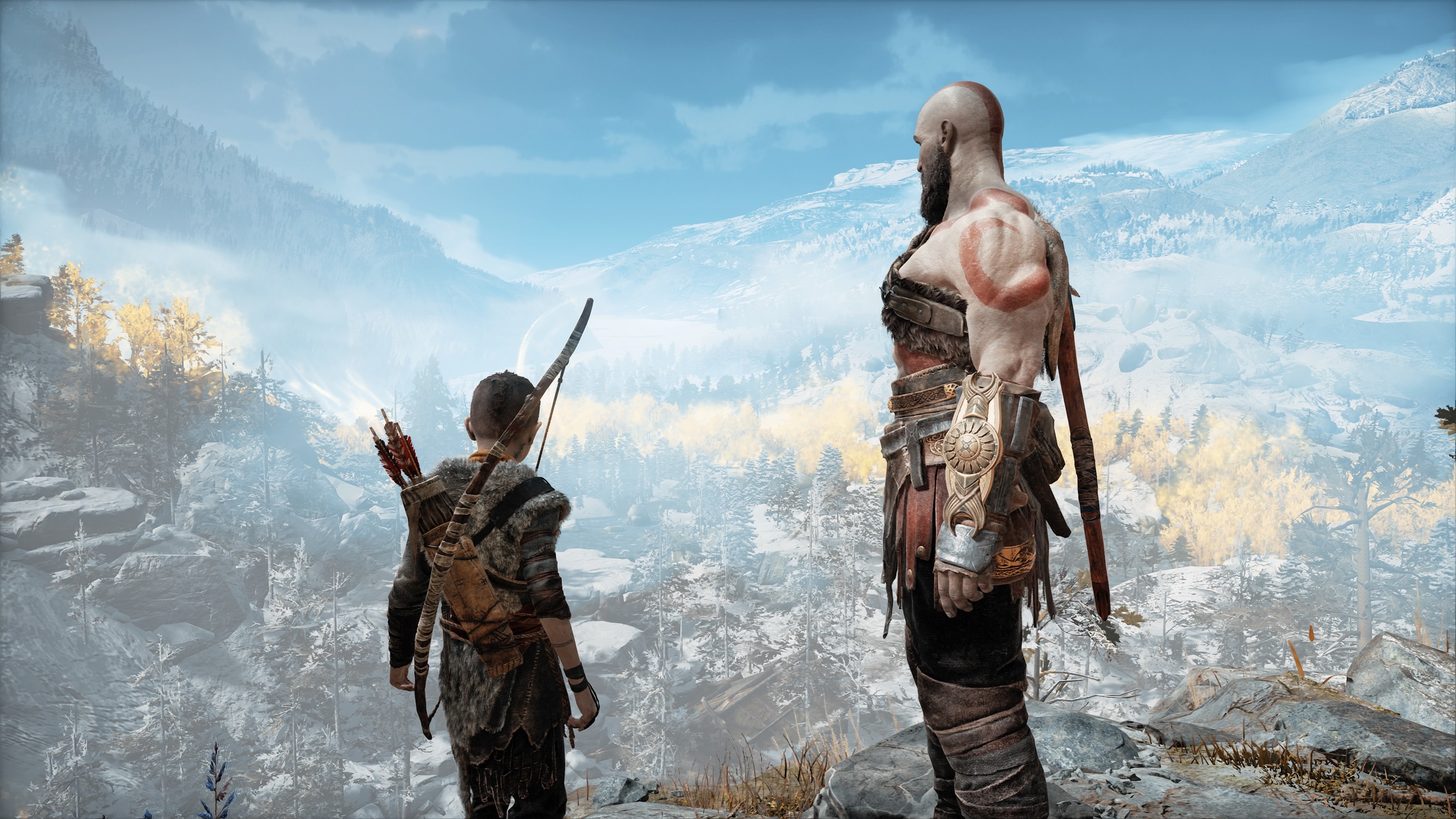 Detail God Of War 4 Wallpaper 4k Nomer 13