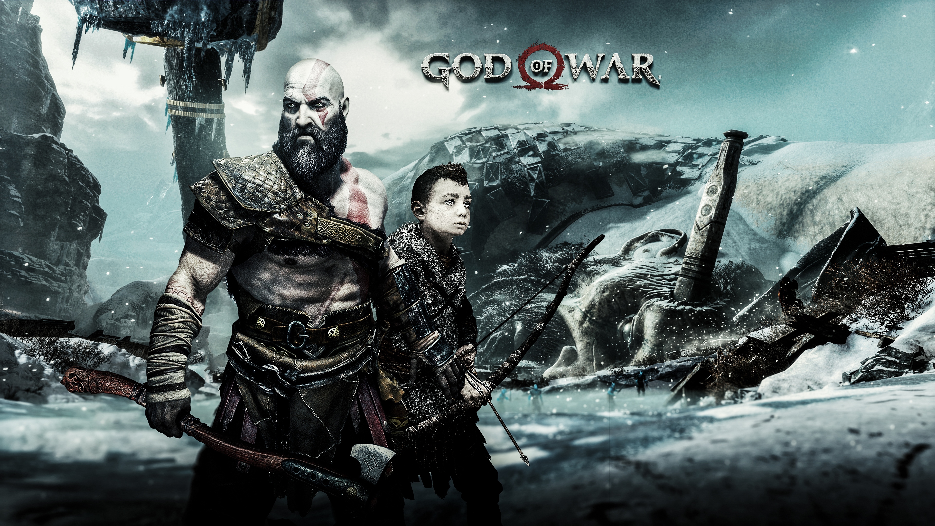 Detail God Of War 4 Wallpaper Hd Nomer 23