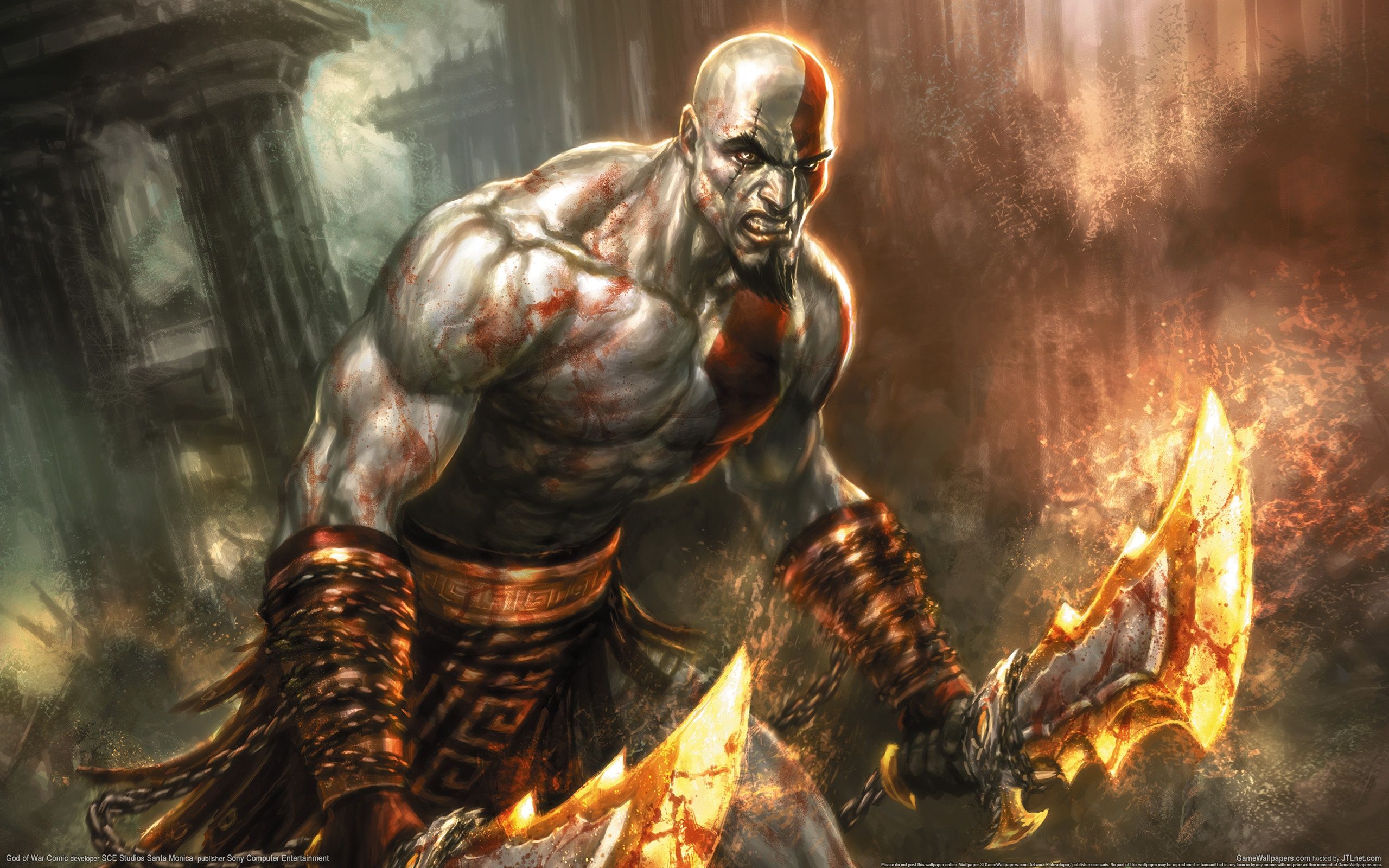 Detail God Of War Hd Wallpaper Nomer 18