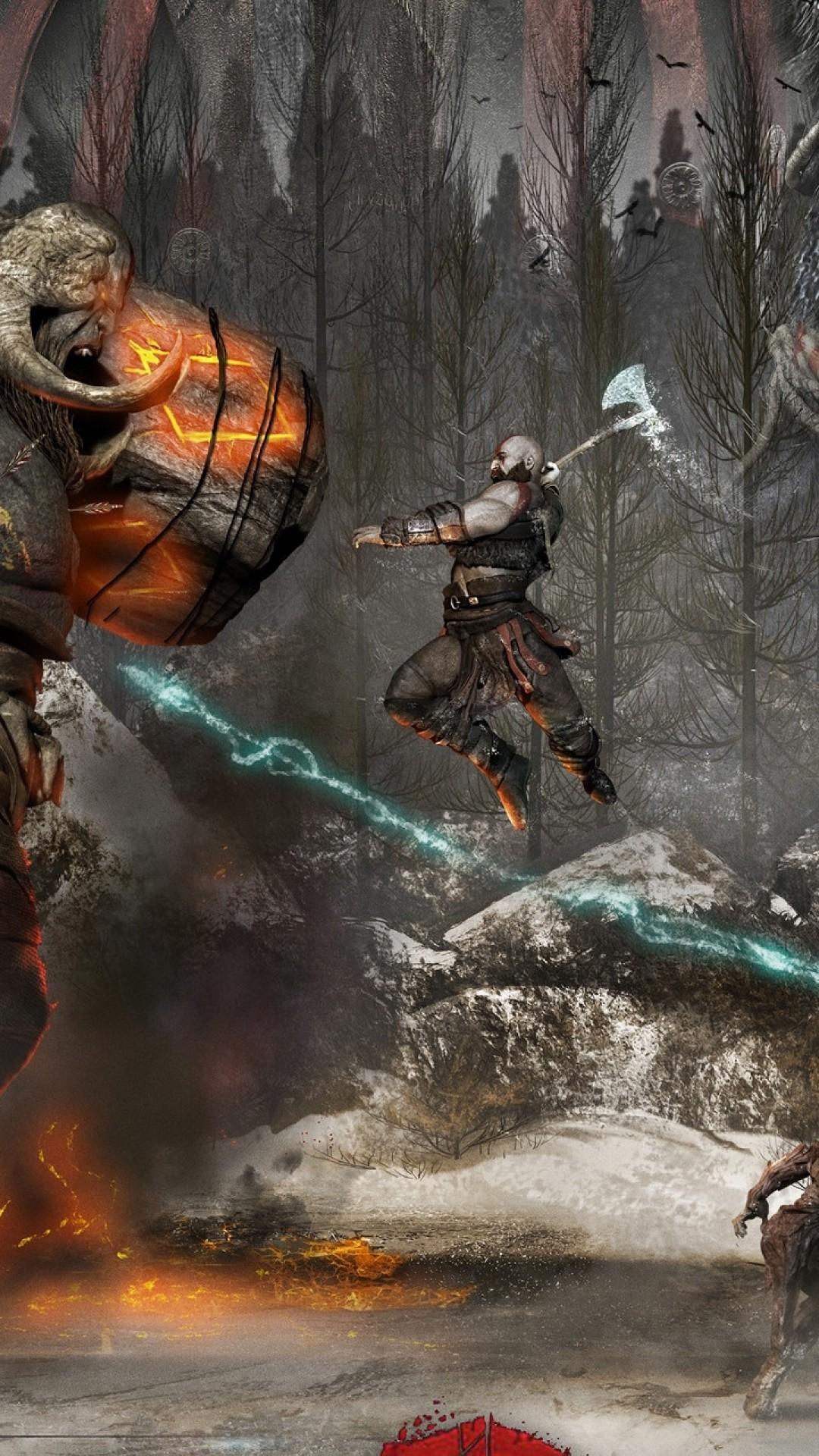 Detail God Of War Wallpaper 4k Nomer 32