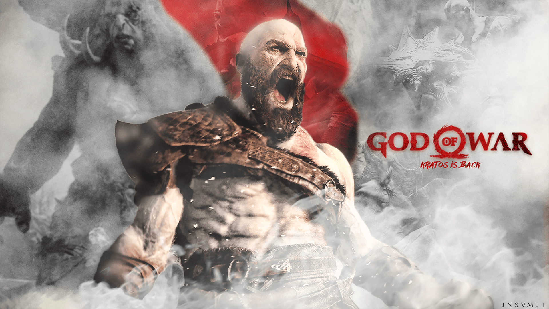 Detail God Of War Wallpaper 4k Nomer 43