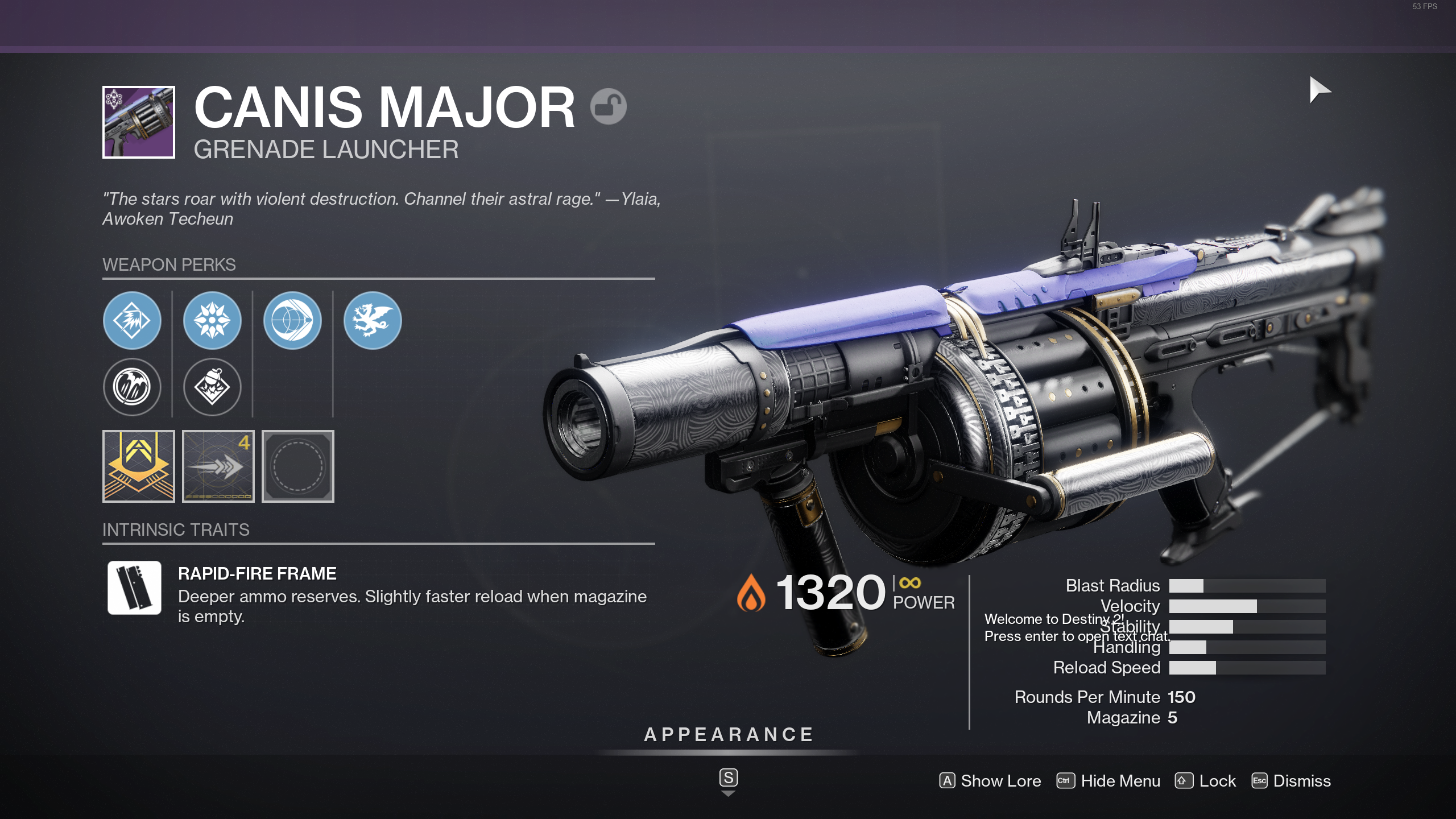 God Roll Grenade Launcher - KibrisPDR