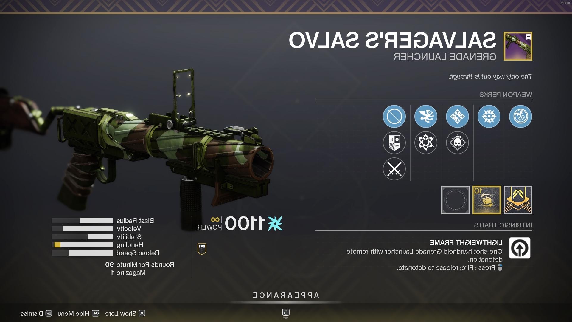 Download God Roll Grenade Launcher Nomer 57