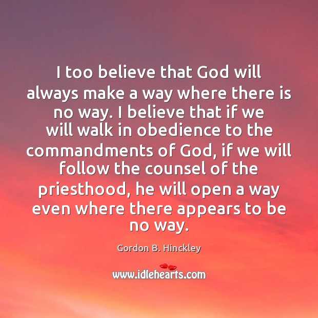 Detail God Will Make A Way Quotes Nomer 34