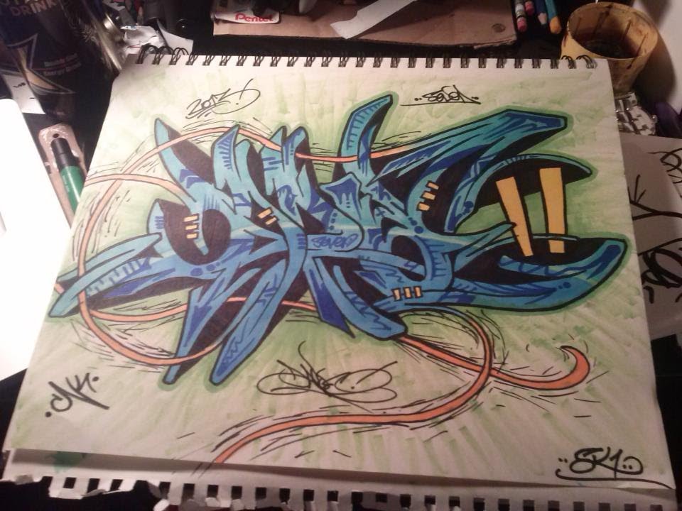 Detail Graffiti Blackbook Nomer 34