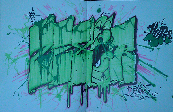 Detail Graffiti Blackbook Sketches Nomer 24