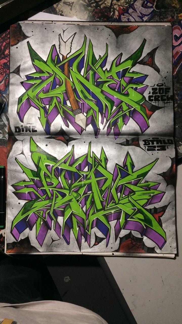 Detail Graffiti Blackbook Sketches Nomer 7