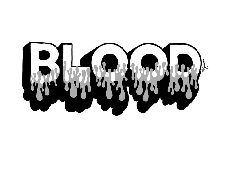 Detail Graffiti Blood Nomer 23