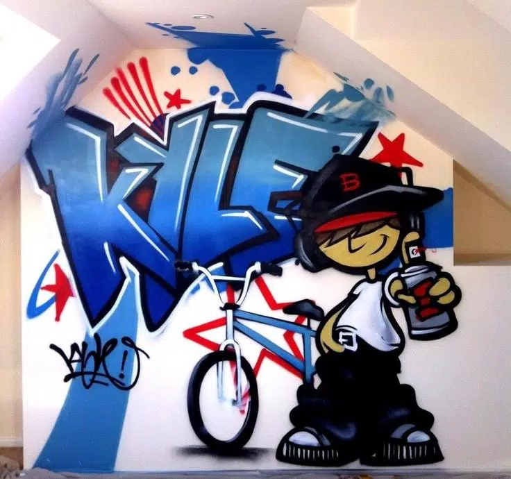 Detail Graffiti Bmx Letters Nomer 21