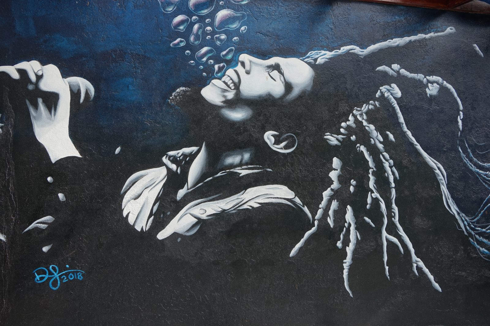Detail Graffiti Bob Marley Nomer 20