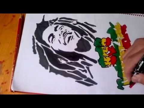 Detail Graffiti Bob Marley Nomer 41