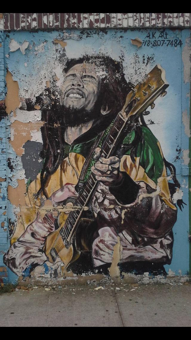 Detail Graffiti Bob Marley Nomer 8