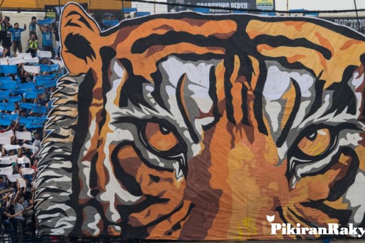 Detail Graffiti Bobotoh Persib Nomer 17