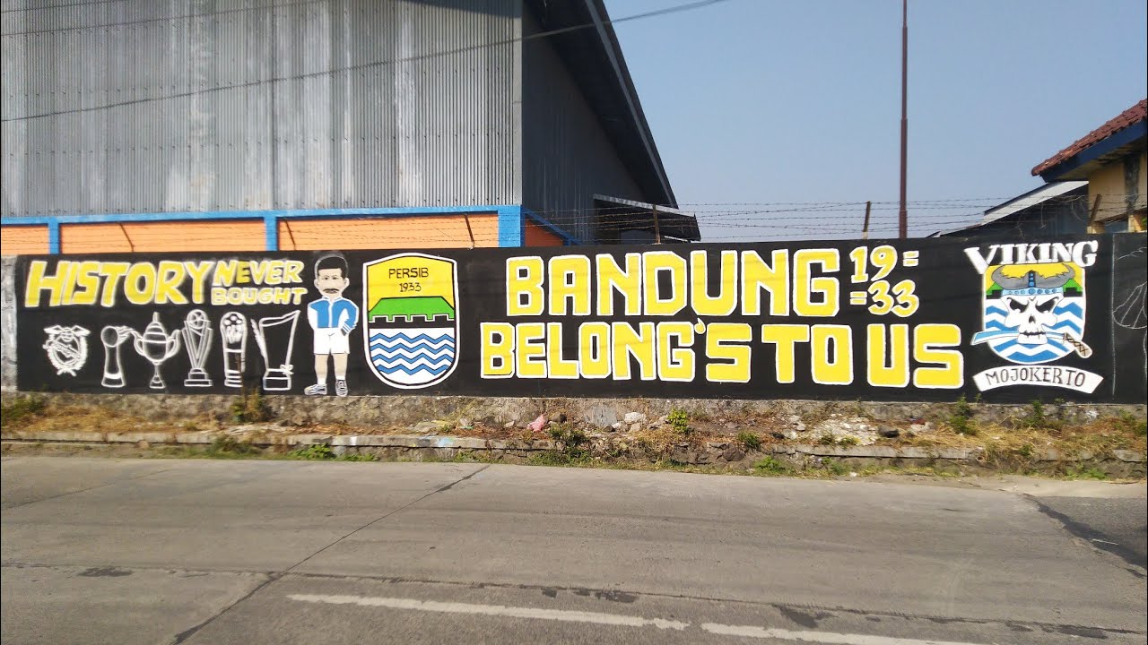 Detail Graffiti Bobotoh Persib Nomer 31