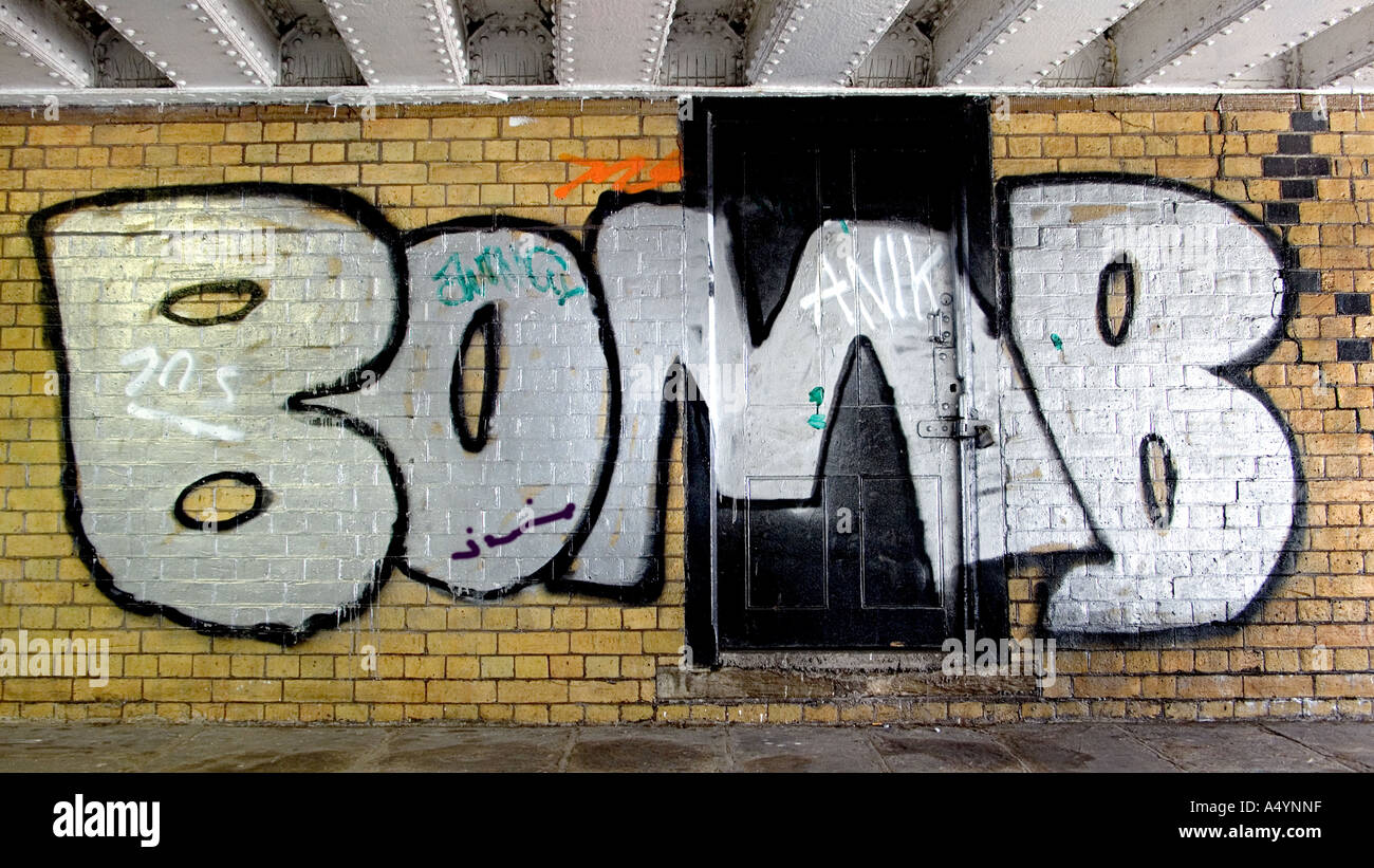 Detail Graffiti Bomber Nomer 5