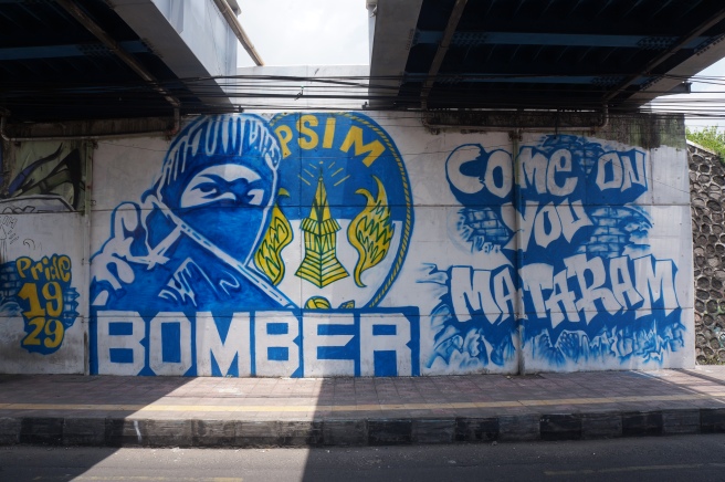 Detail Graffiti Bomber Persib Nomer 3