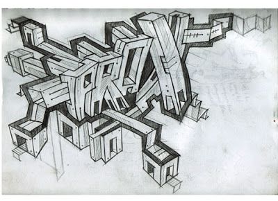 Detail Graffiti Bombing Sketch Nomer 11