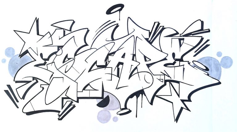 Detail Graffiti Bombing Sketch Nomer 16