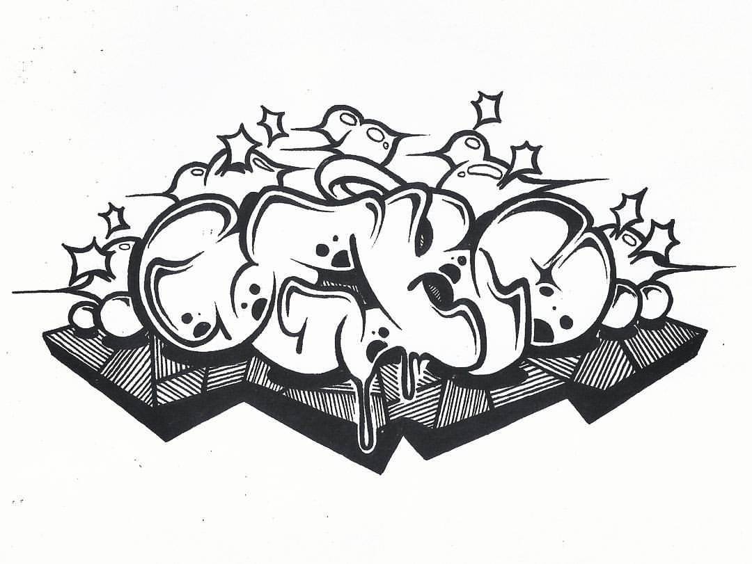 Detail Graffiti Bombing Sketch Nomer 22
