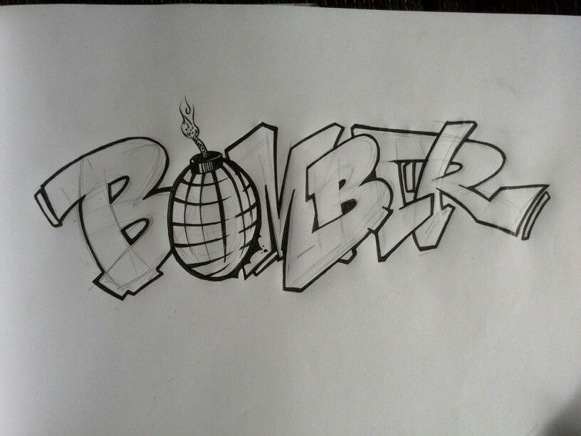 Detail Graffiti Bombing Sketch Nomer 33